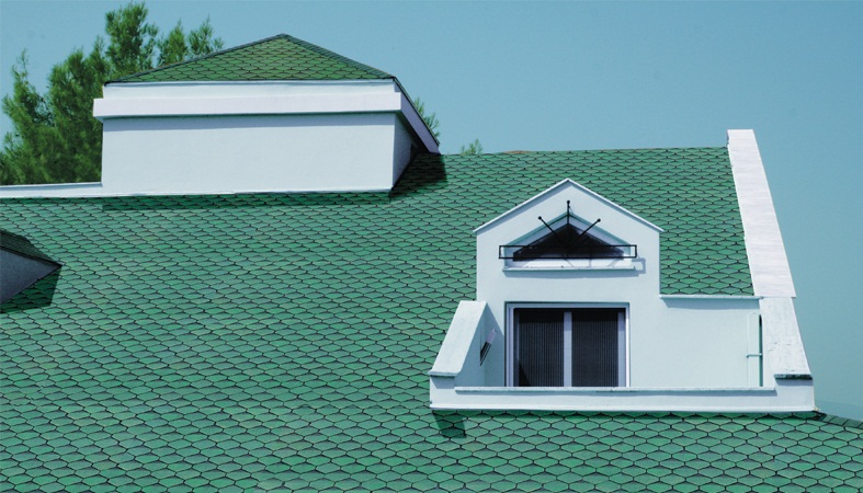 Uzundere profesyonel teras Çatı – Shingle cati örneği